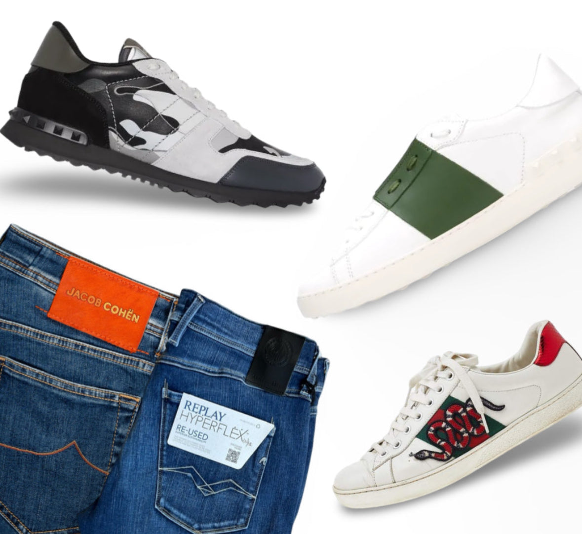 Grisch skor & jeans leverantör